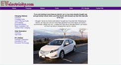 Desktop Screenshot of evelectricity.com